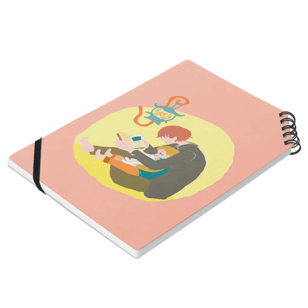 kiririririnの恒星のランプ Notebook :placed flat
