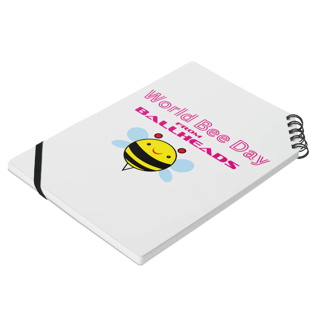 ゴロニャーのダサT屋さんの世界ハチの日 World Bee Day Notebook :placed flat