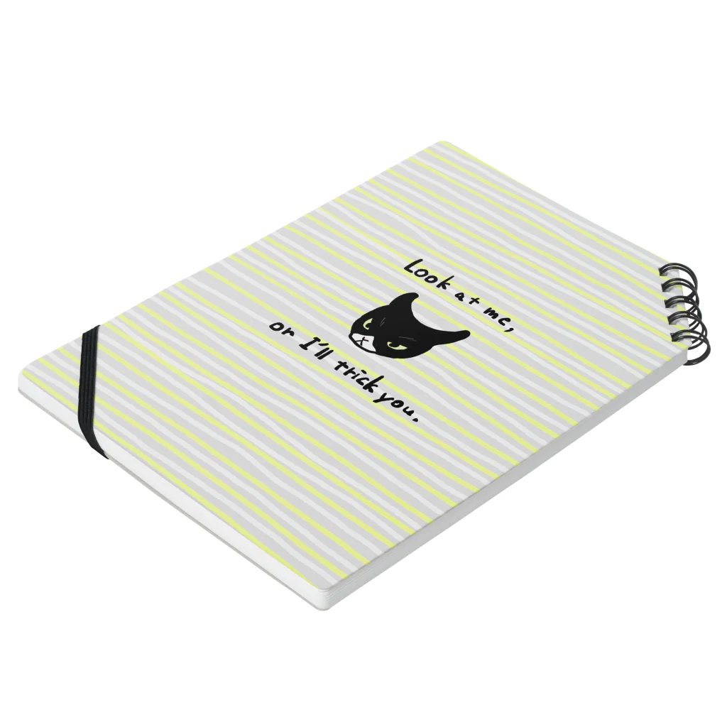 ArtworksのMy Kitten01 Notebook :placed flat