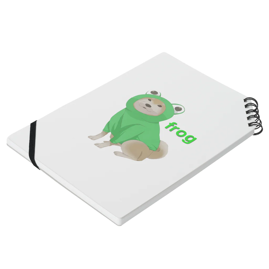 frogのfrog Notebook :placed flat