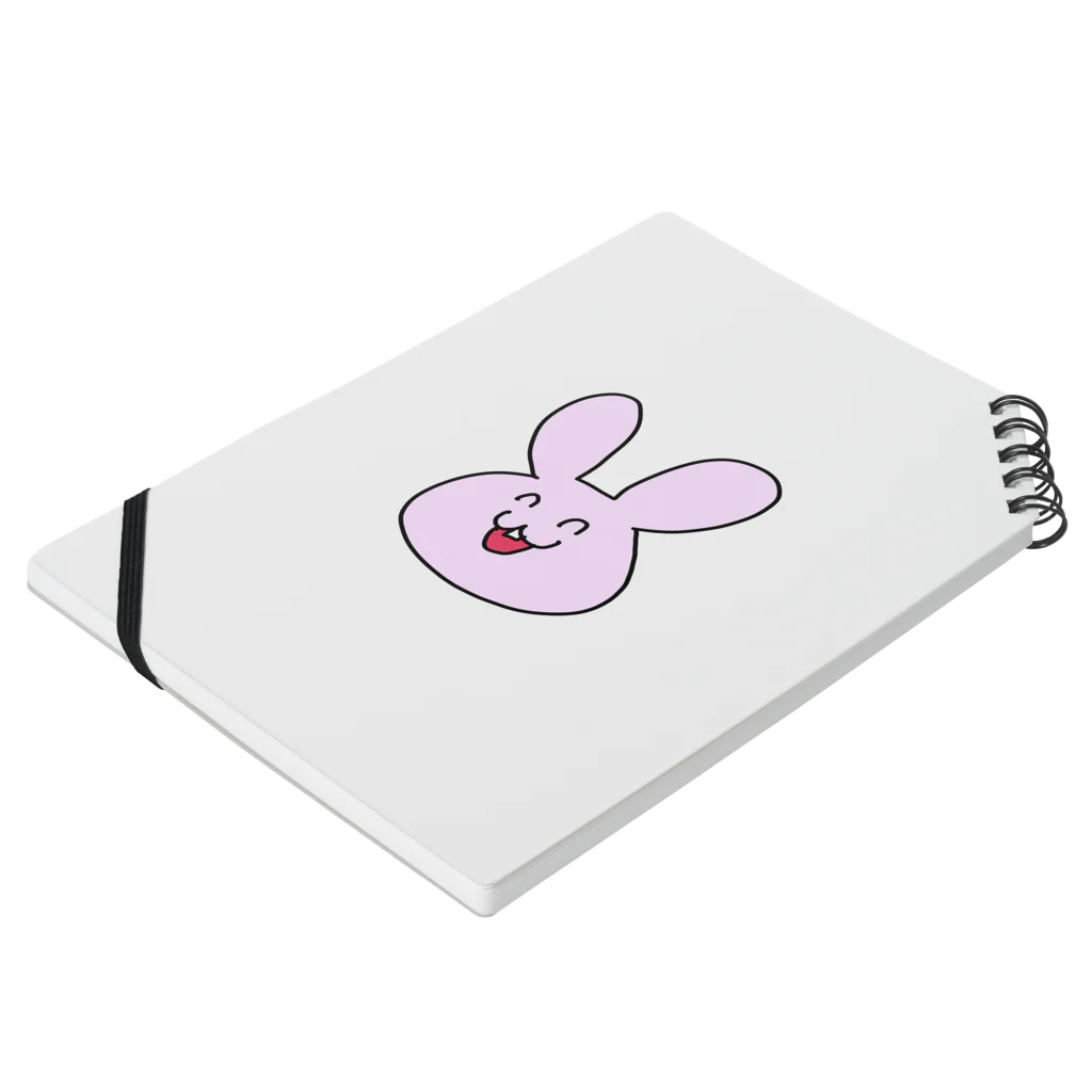 うさぎの店（星野希望）の【星野希望】うさぎ🐰 Notebook :placed flat