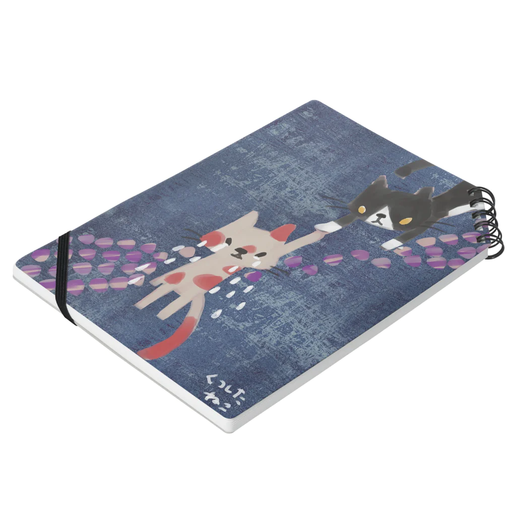 くつしたねこのねこだすけ Notebook :placed flat