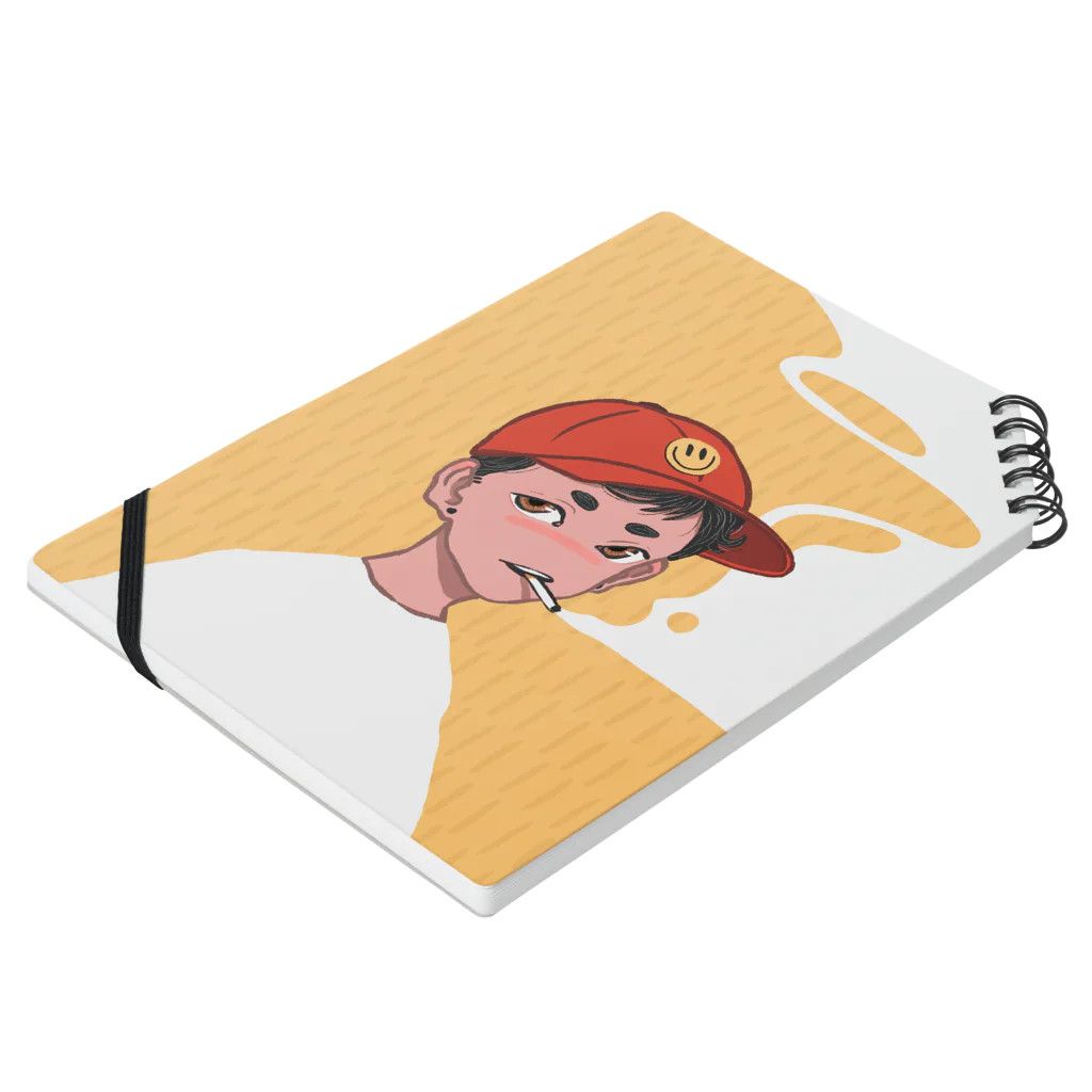 haebollagoのDon't Smoke Notebook :placed flat
