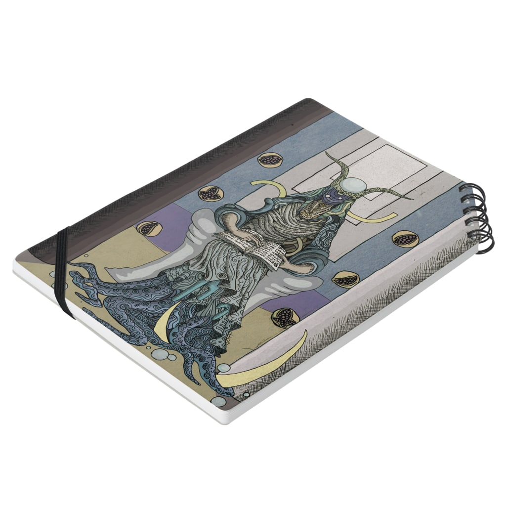 タロット 女司祭 The High Priestess Notebook By S Arts Sh2222 Suzuri