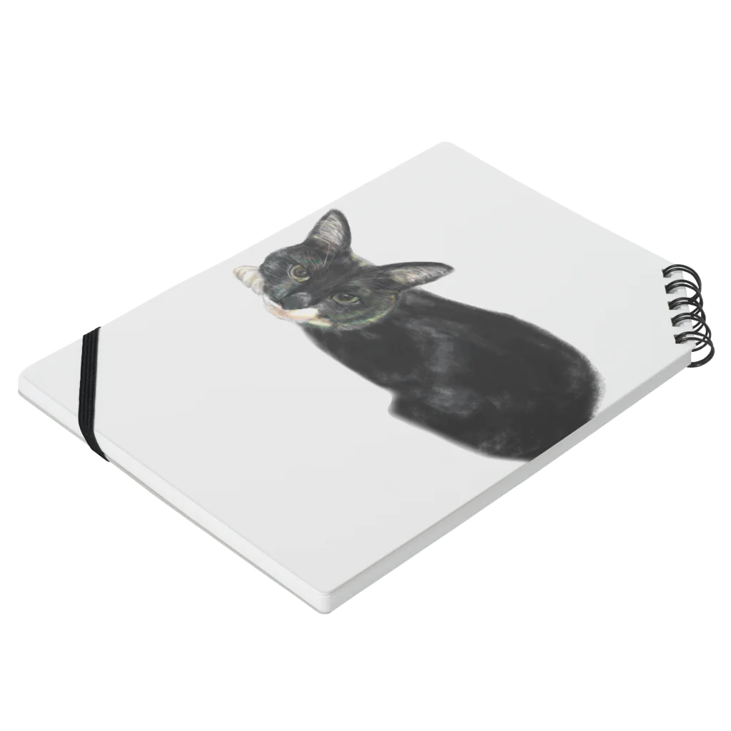 Yuki2222の猫 Notebook :placed flat
