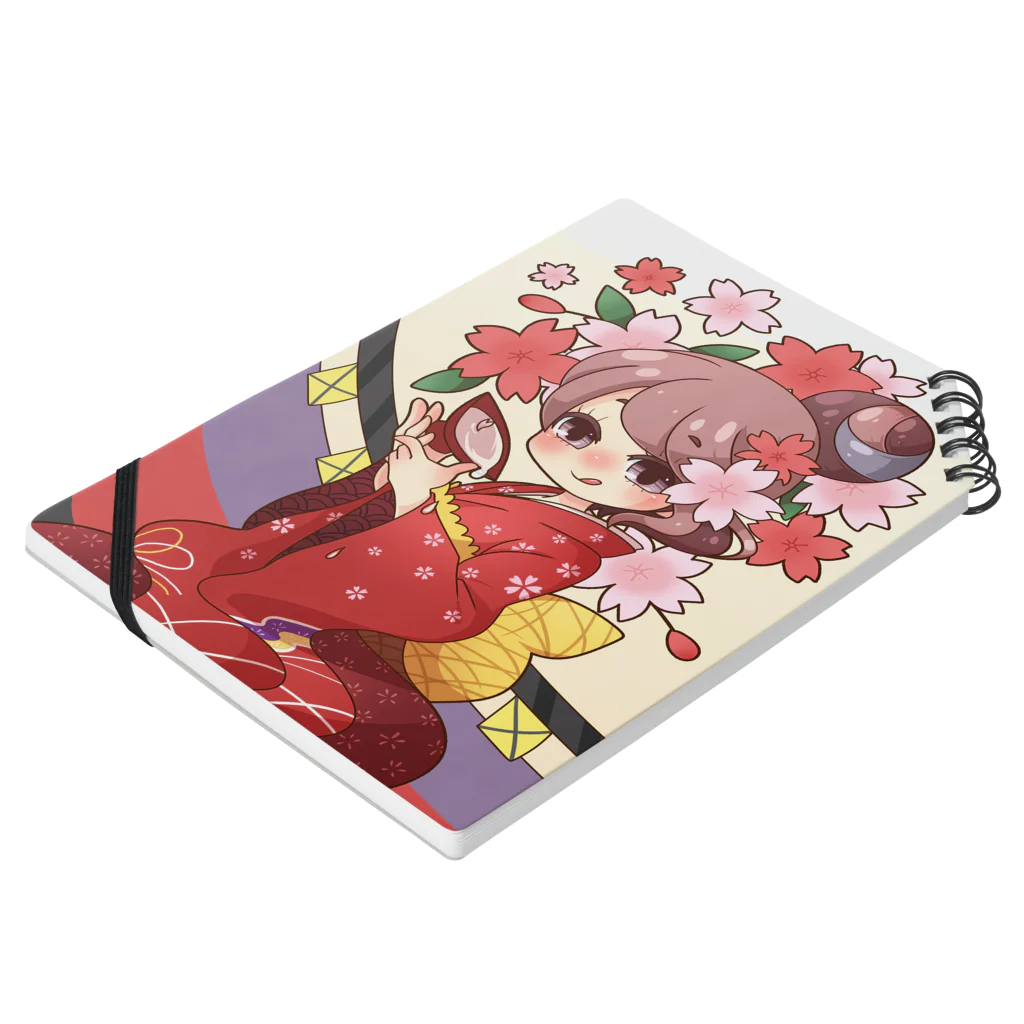 ひりゅー。の花見酒 Notebook :placed flat