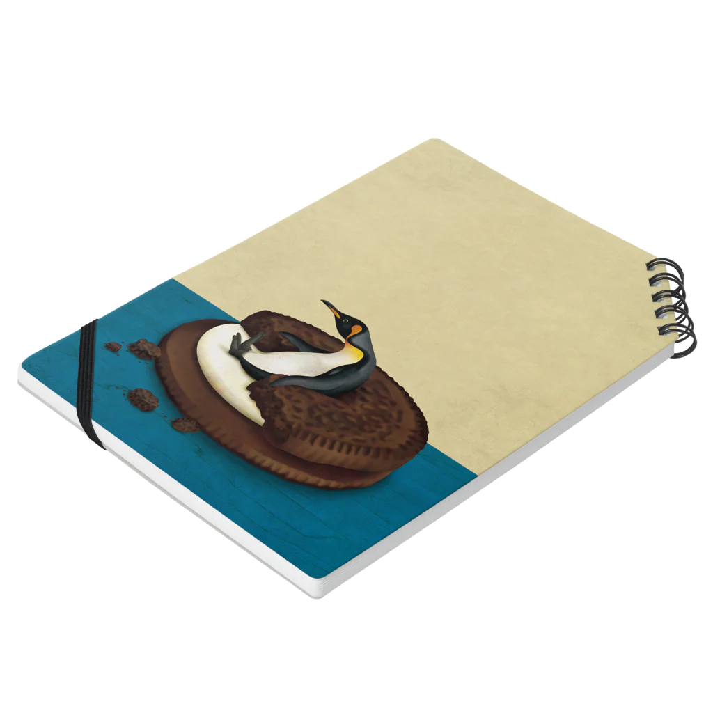 sweet penguinのsweet penguin Notebook :placed flat