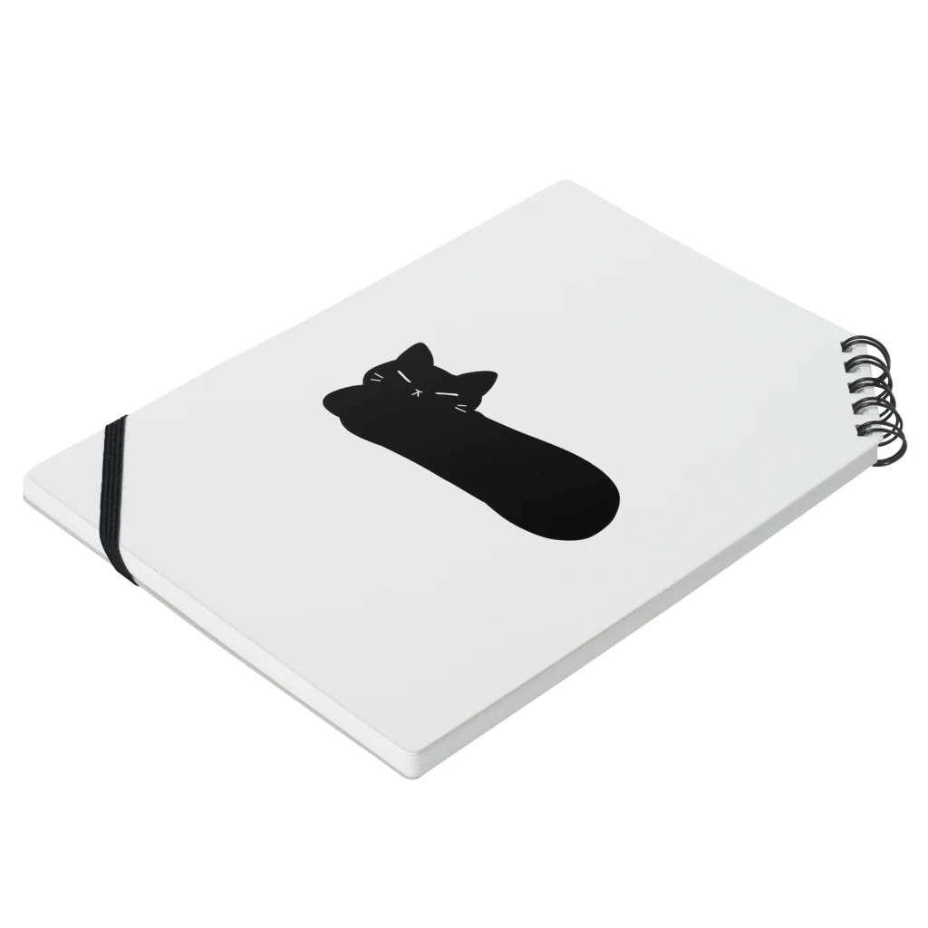 ねこネコ猫NEKOCHANのただのNEKOCHAN Notebook :placed flat