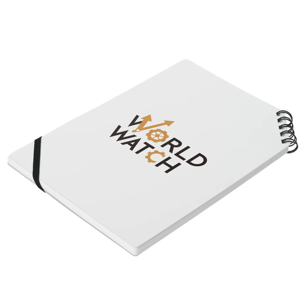 WORLD WATCH OFFICIAL GOODS SHOPのWORLD WATCH Notebook :placed flat