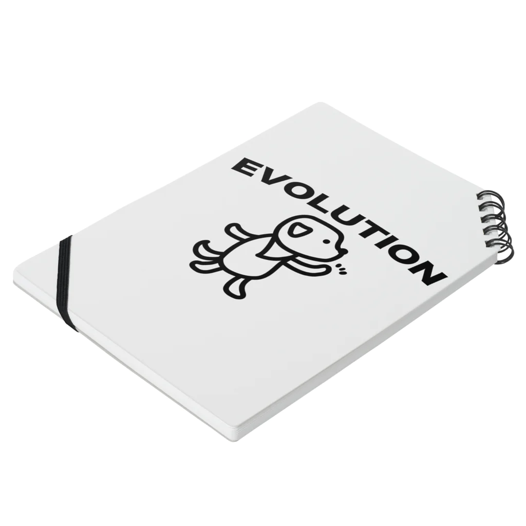 aarun_evolutionのEVOLUTION P ノートの平置き