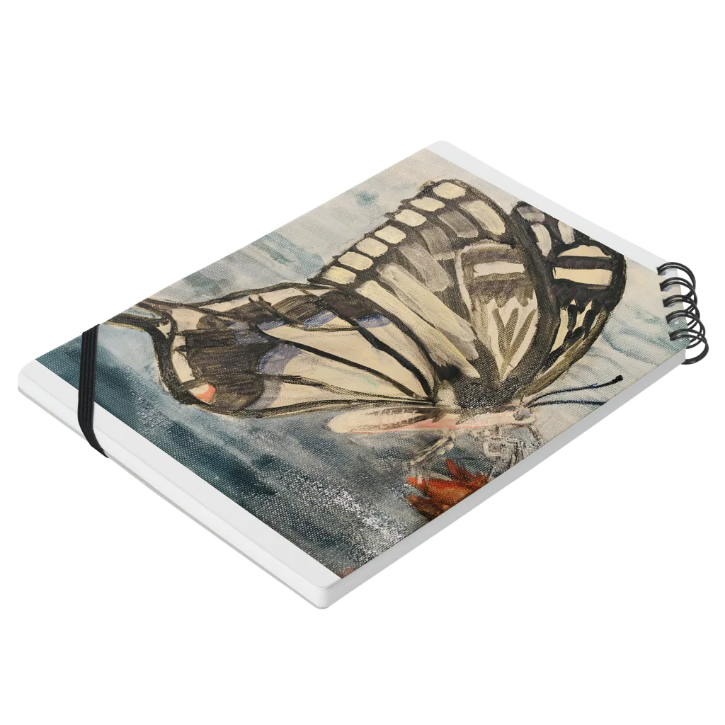 Biologyのアゲハ蝶 Notebook :placed flat
