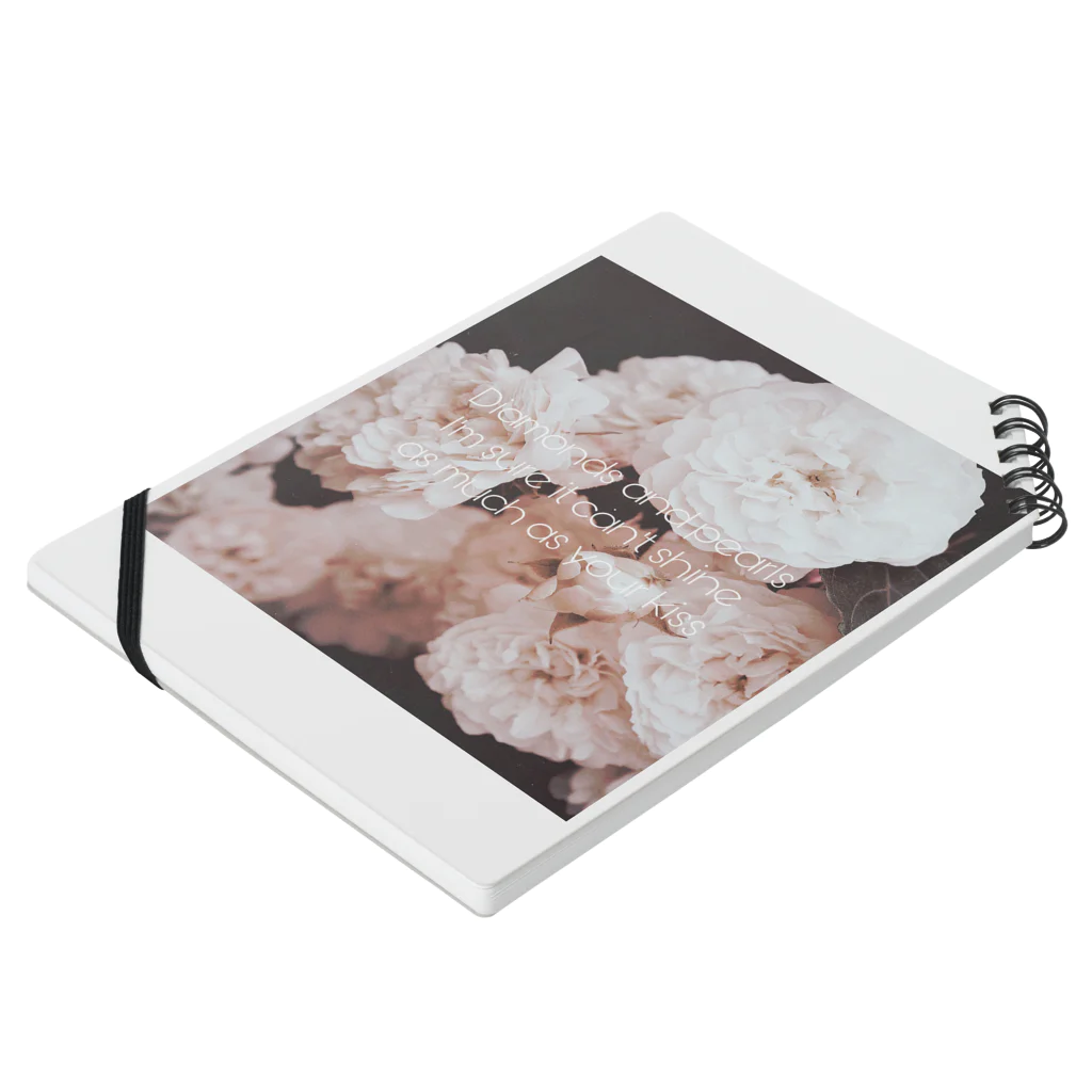 Oncidium  by minamisenaのCotton handkerchief Notebook :placed flat