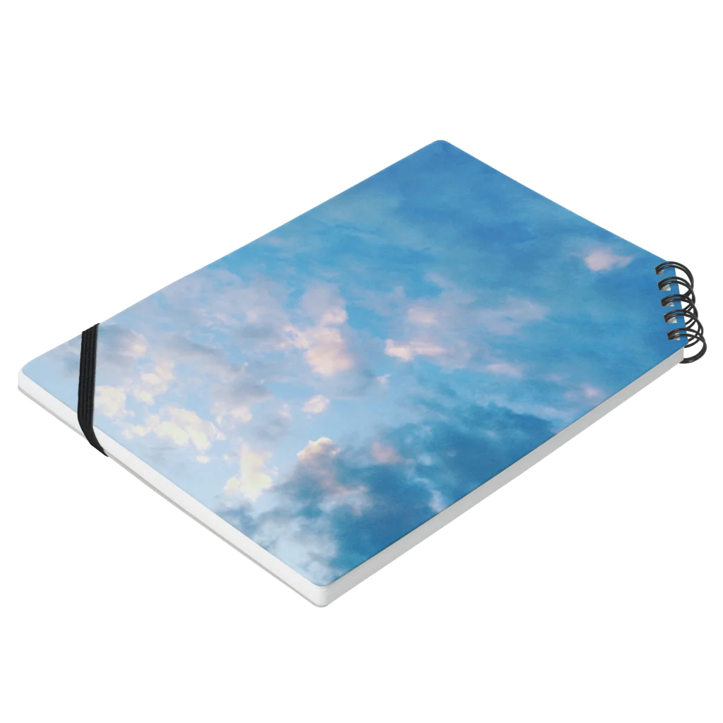 kasaiの sky Notebook :placed flat