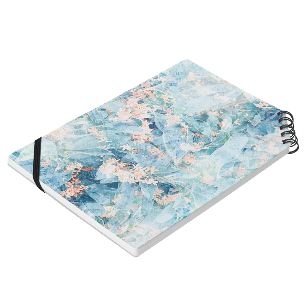 Prius ShotaのOsmanthus Rain Notebook :placed flat