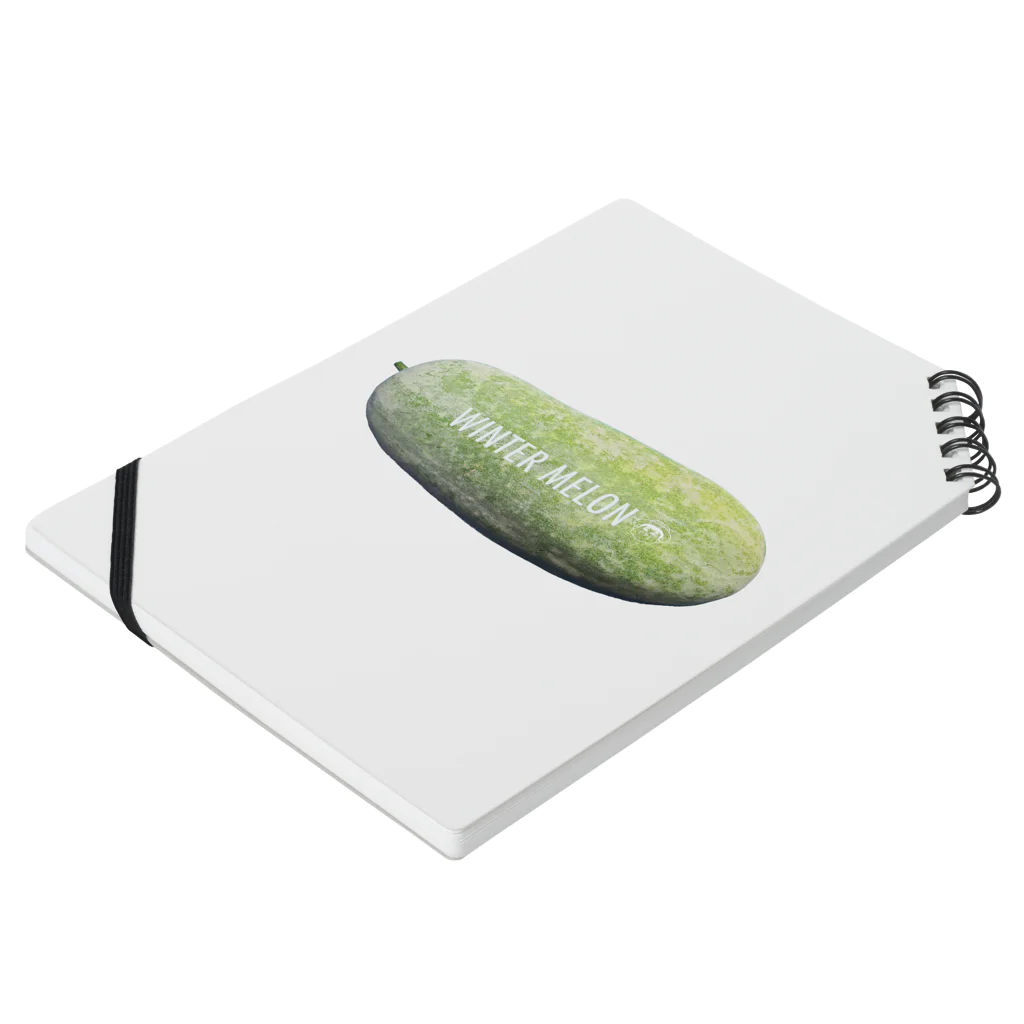 かまだ まゆめのWINTER MELON 冬瓜2 Notebook :placed flat