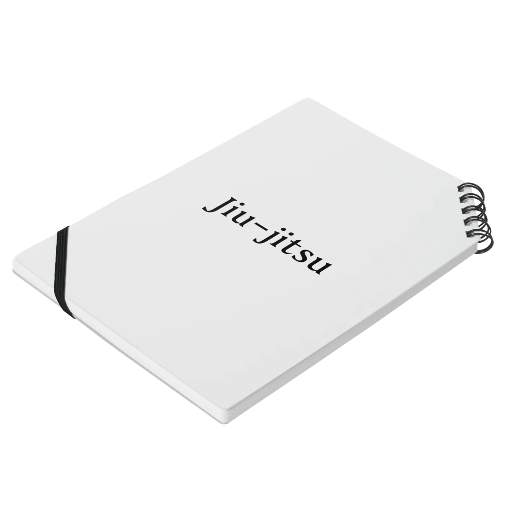 Jiu-jitsuのJiu-jitsu Notebook :placed flat
