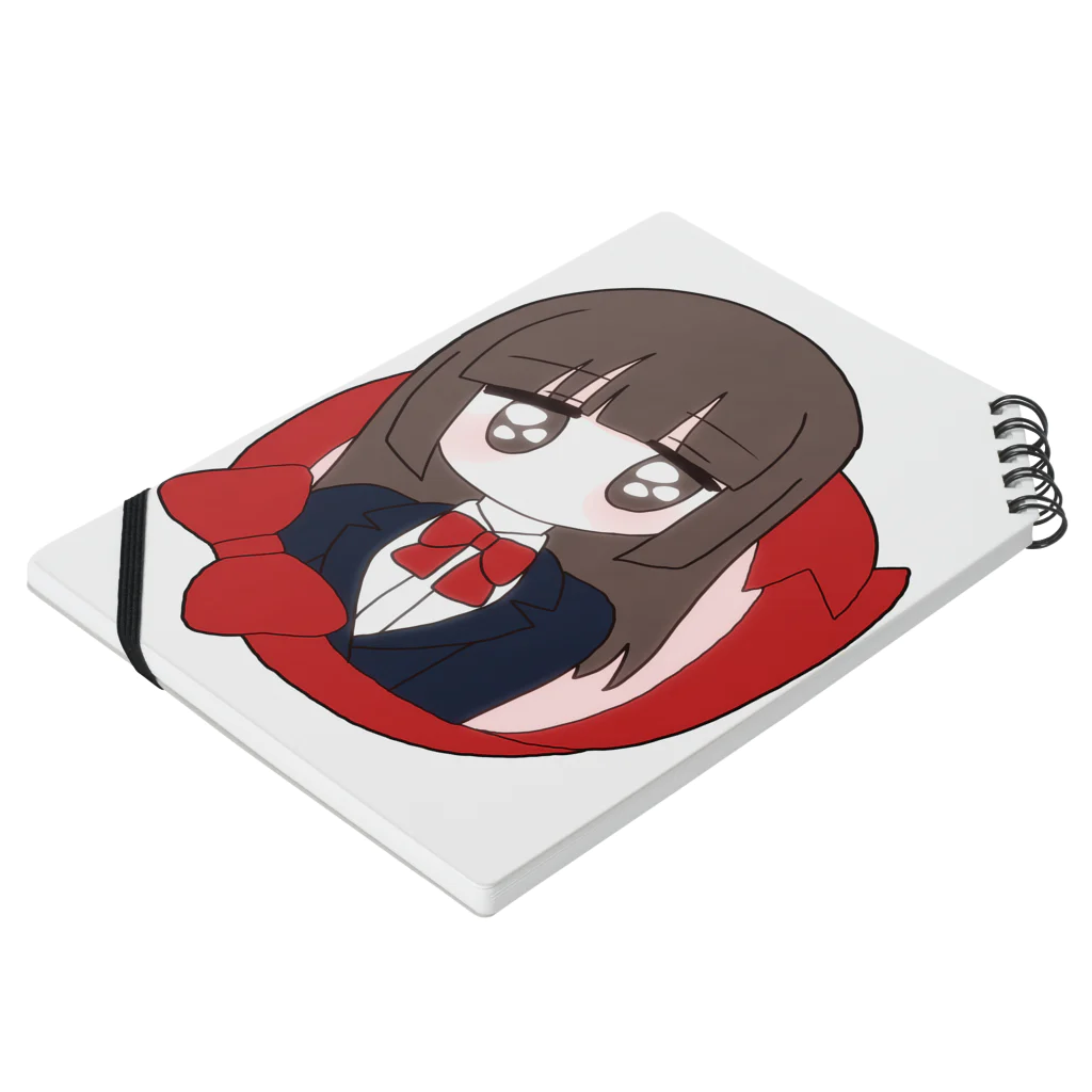 かわいいもののおみせ　いそぎんちゃくのブレザー制服ちゃん Notebook :placed flat