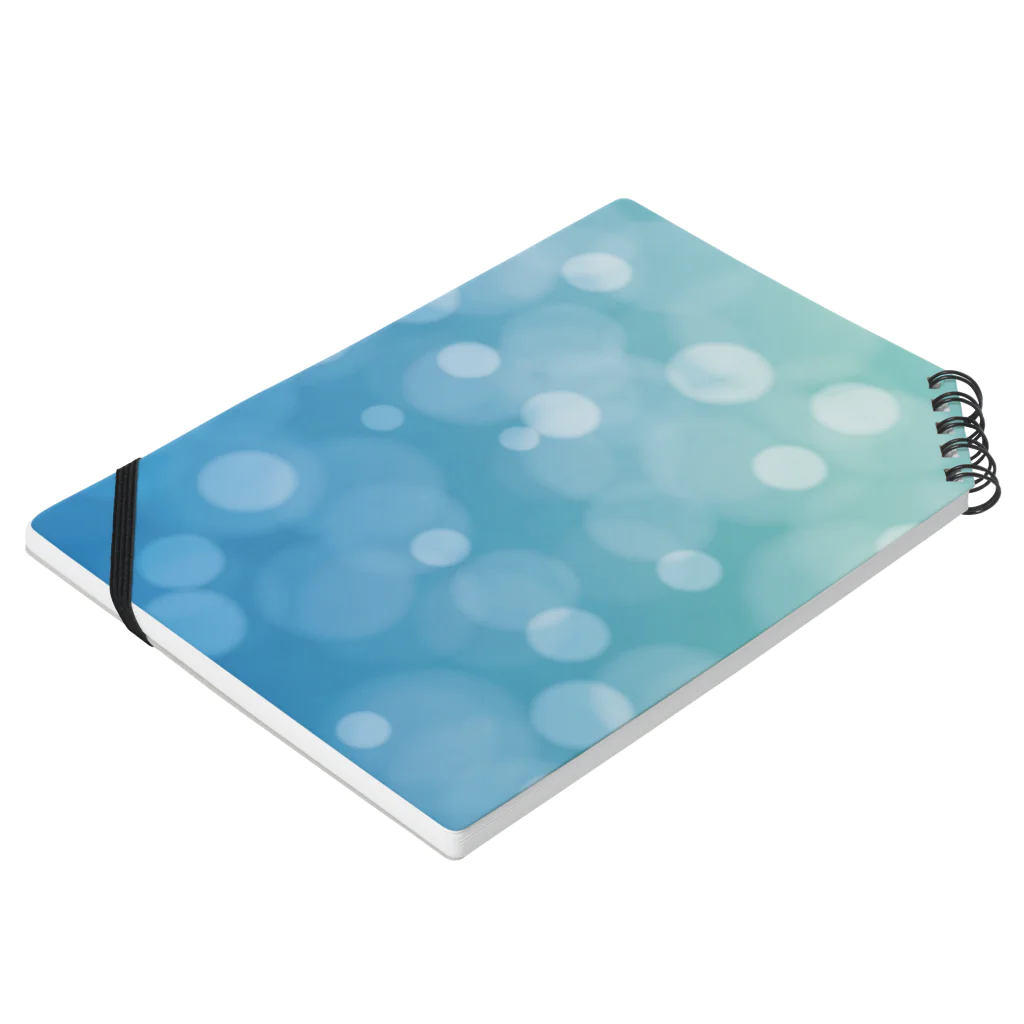 minimumのbokeh-blue Notebook :placed flat