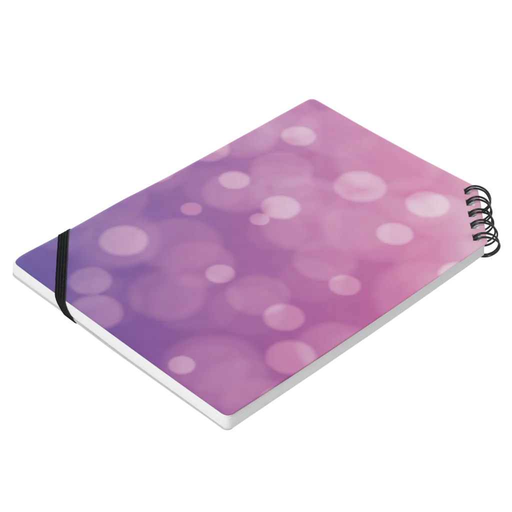 minimumのbokeh-purple Notebook :placed flat