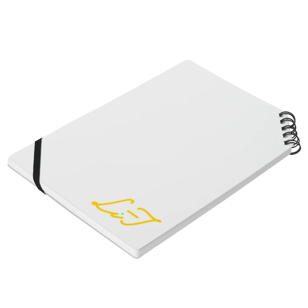Li-TのLi-T LOGO simple Notebook :placed flat