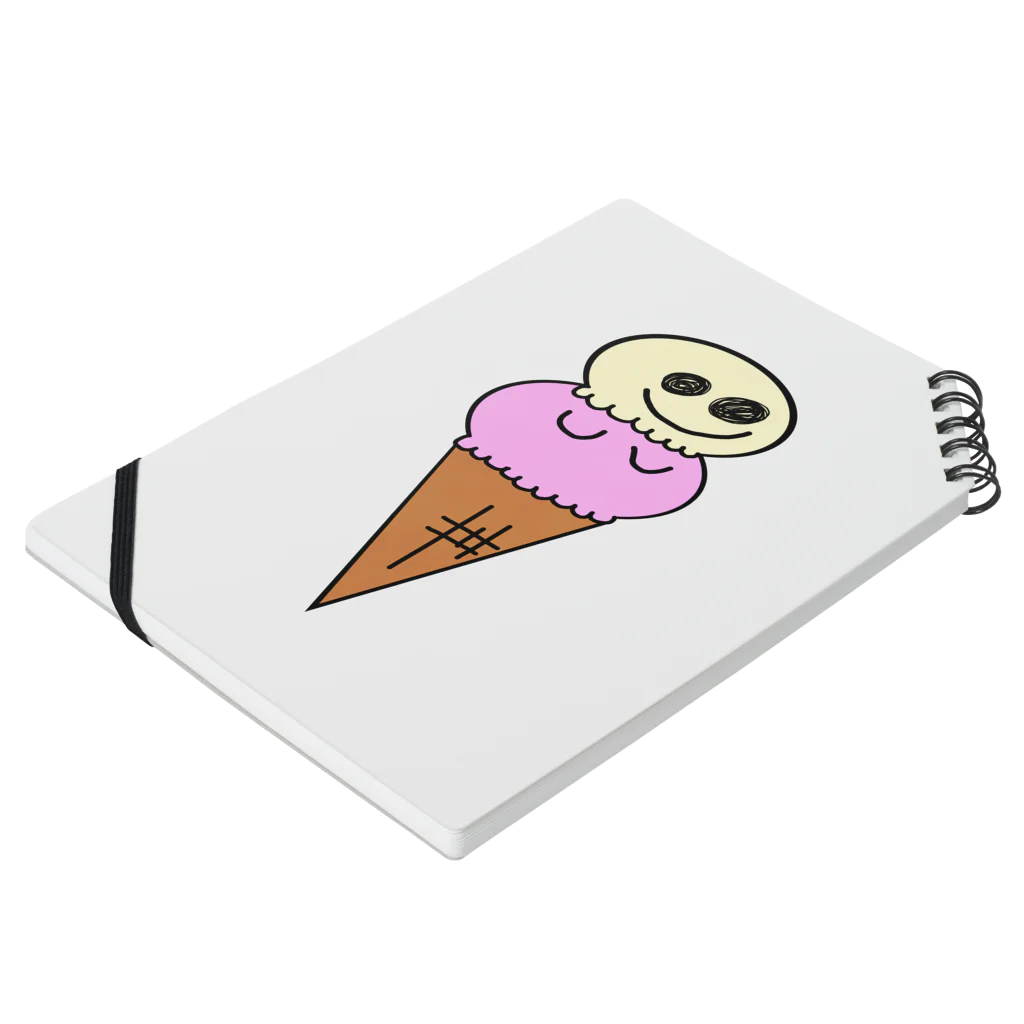 Харукаの👻 Ghost ice🍦 Notebook :placed flat