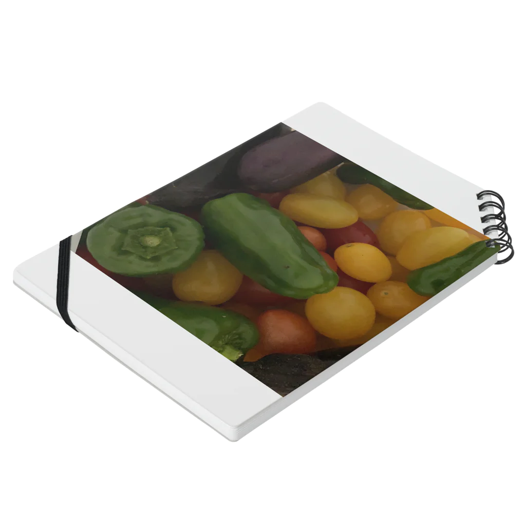 カーズの彩り野菜 Notebook :placed flat