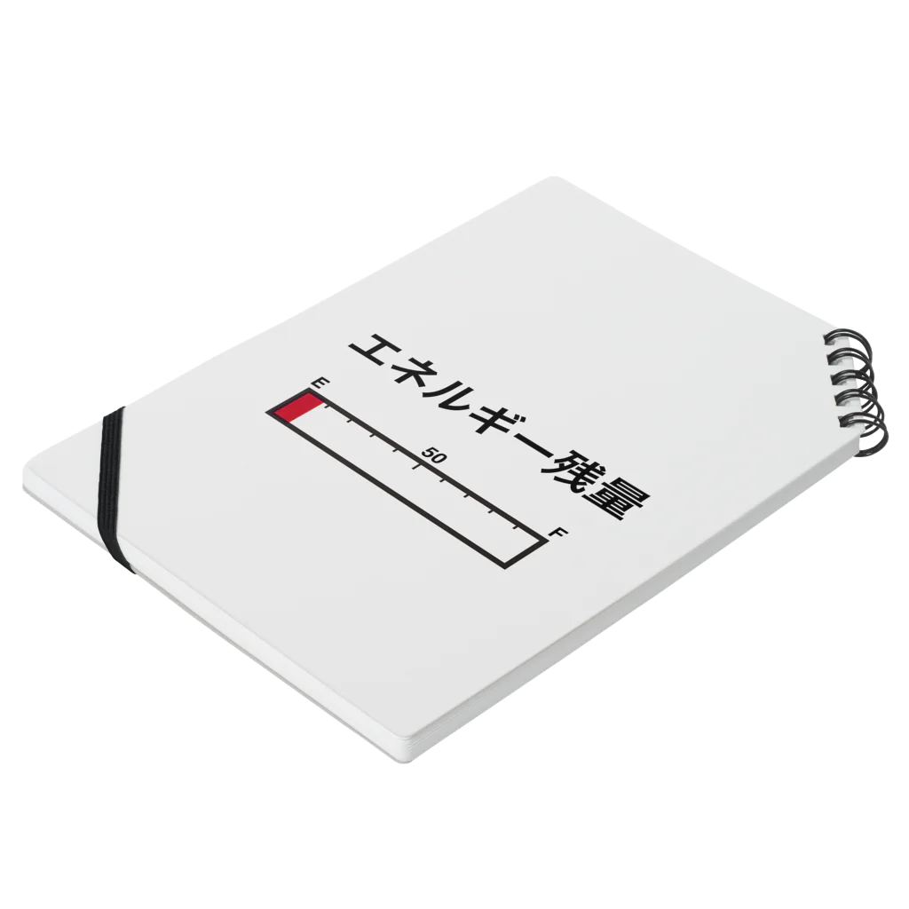 OKINOYAのエネルギー残量 Notebook :placed flat