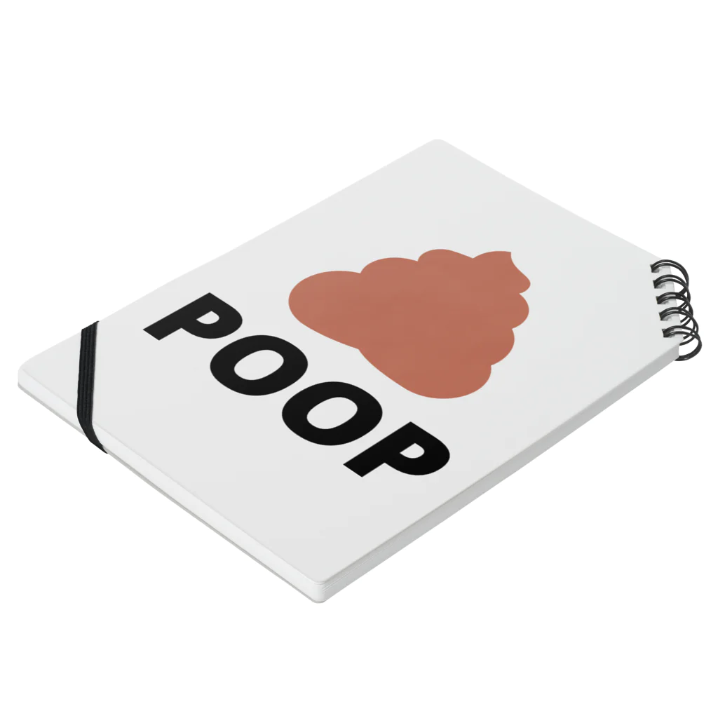 Mr.AmusingのPoop-うんち Notebook :placed flat