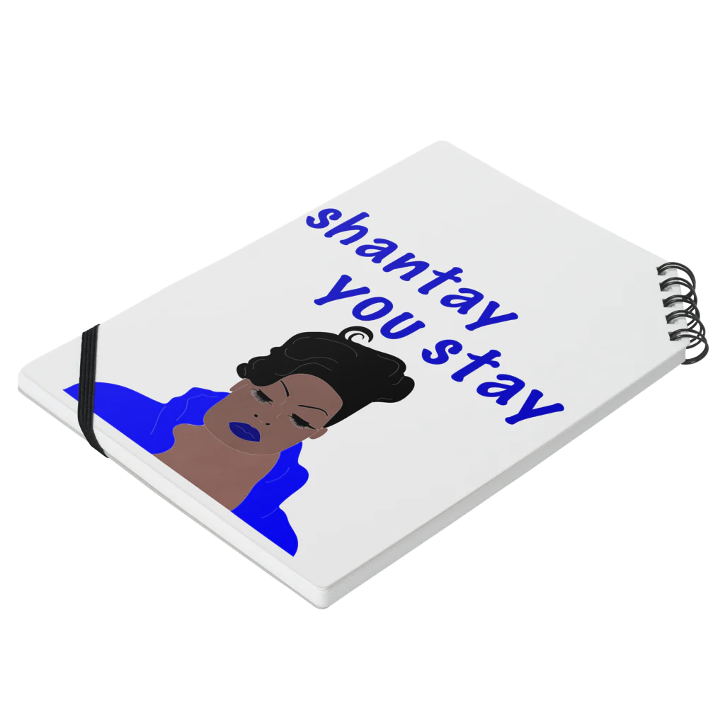 RainbowTokyoのShantay You Stay Notebook :placed flat