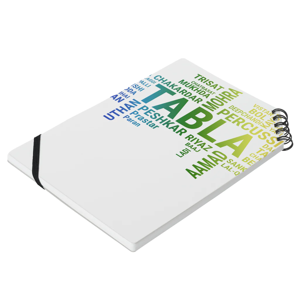 Soul Of RythmsのTabla Phrases Notebook :placed flat