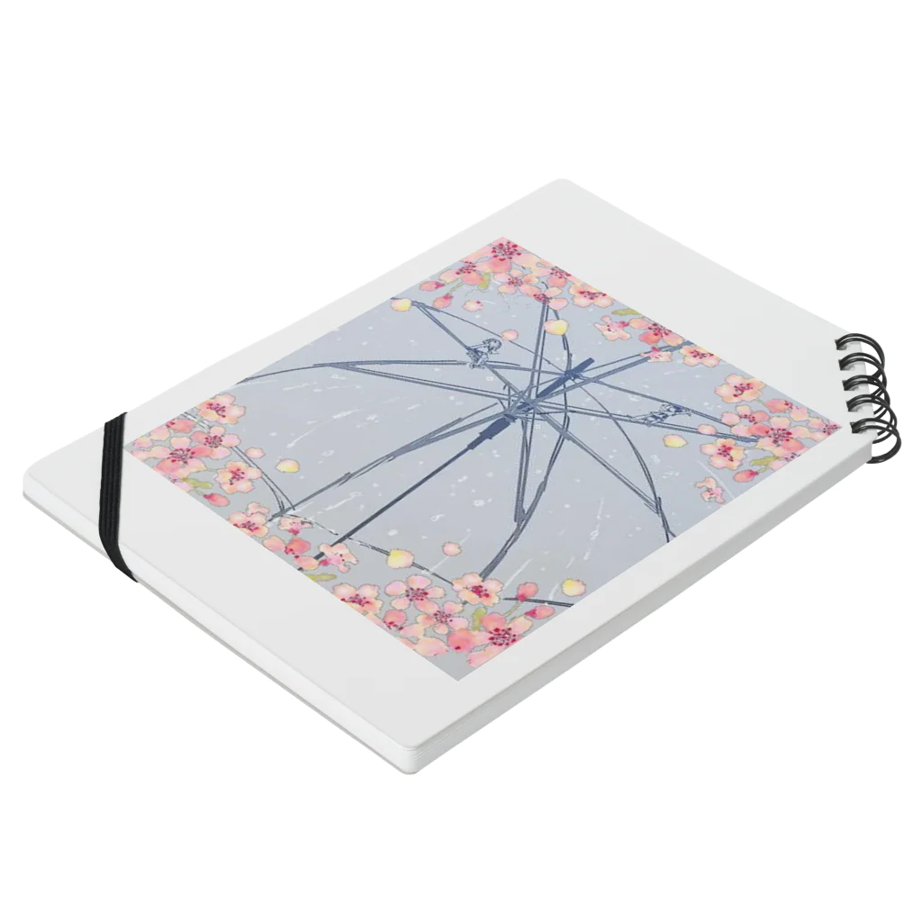 ONLINE SHOP High Score.の桜雨 Notebook :placed flat