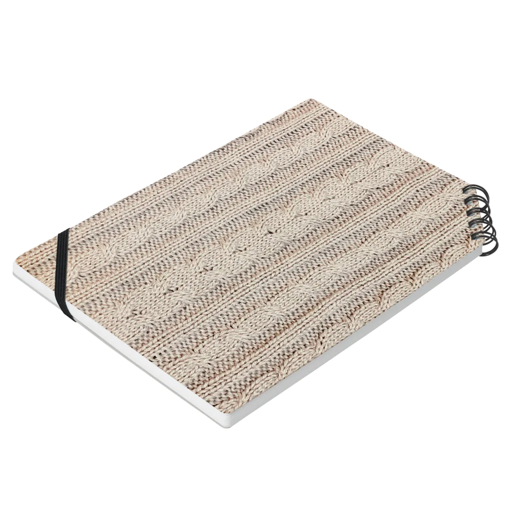 FleurisseのニットPale beige orange  Notebook :placed flat