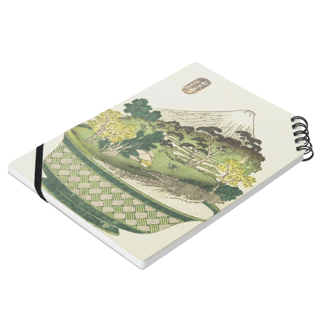 古書　天牛書店の江戸時代の盆栽 ＜鉢山図絵＞ Notebook :placed flat