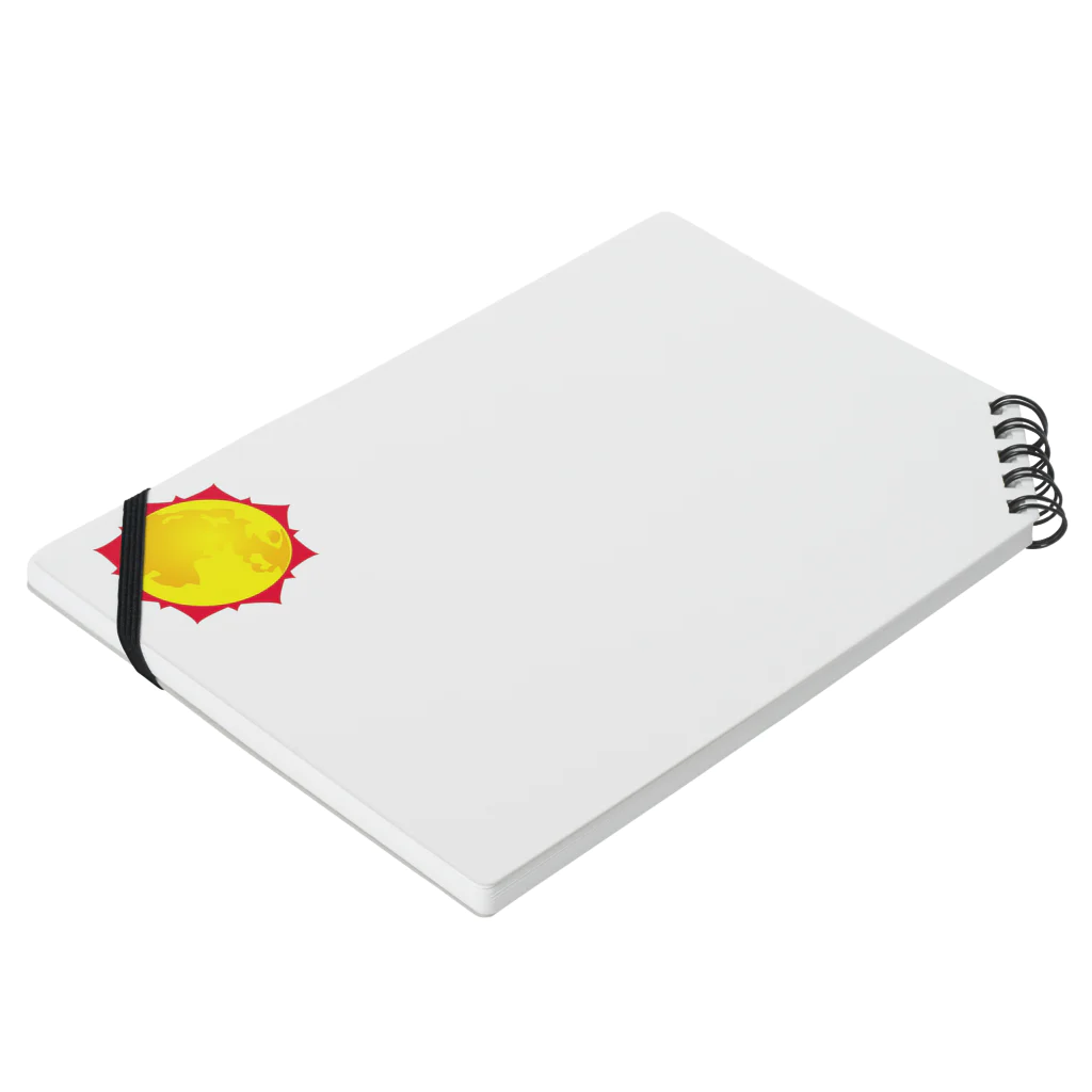 ガルフマンの太陽 Notebook :placed flat