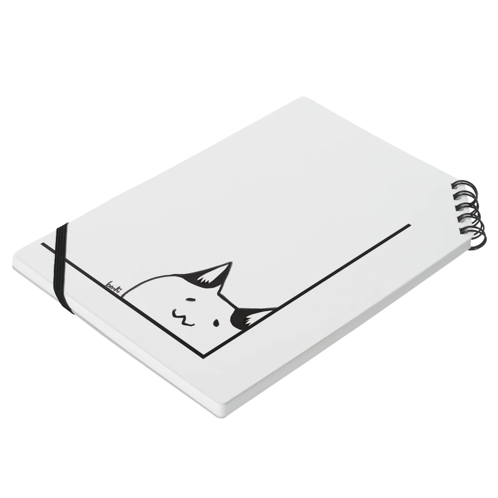 木ノ下商店の猫にゃ Notebook :placed flat