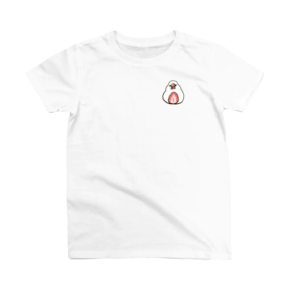 emiのいちご大福（白文鳥） One Point T-Shirt