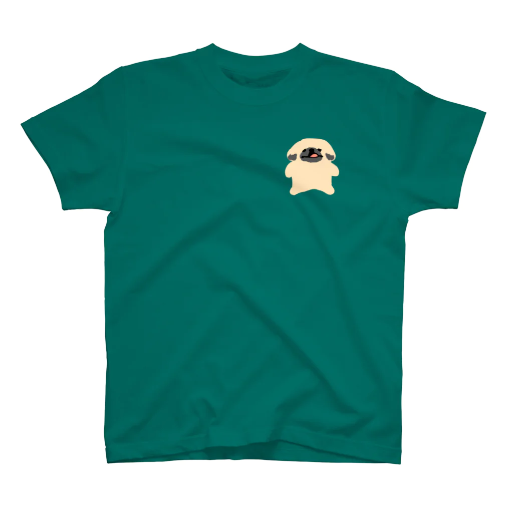 ぺろぺろぺろぺろ【せいこせんせい】のペキニーズ　フォーン【せいこせんせい】 One Point T-Shirt