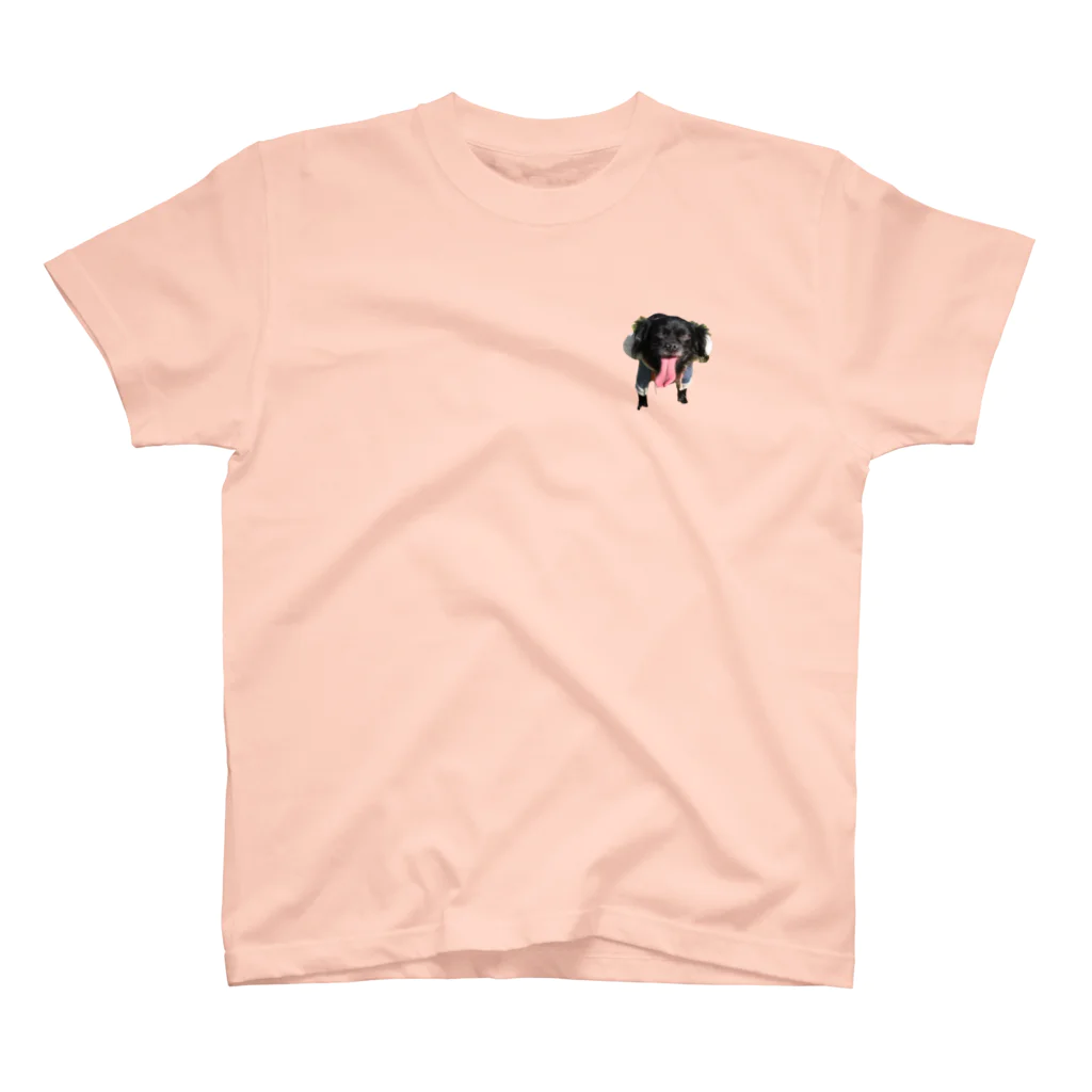 エレファント先生と虹色こどもたちのかわいいあずきちゃん One Point T-Shirt