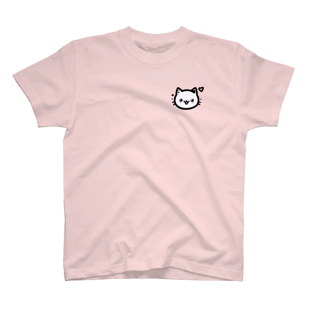 終わらない夢🌈の可愛いにゃんこ🐱💞 One Point T-Shirt