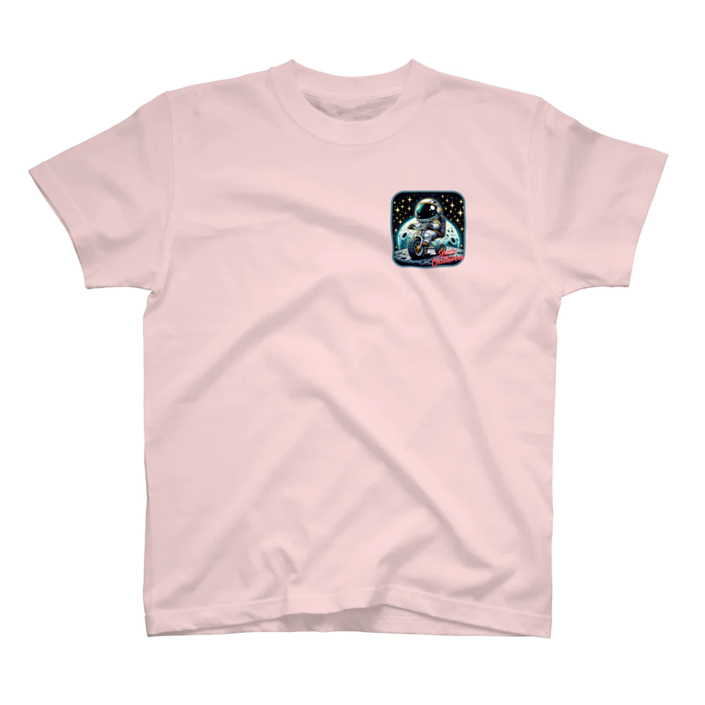 tora2216の"Space Children" ワンポイントTシャツ