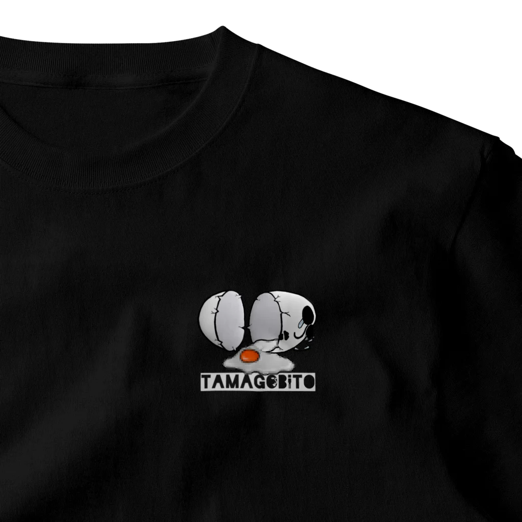 Culture Clubの[ TAMAGOBiTO ] The Crush ワンポイントT-sh ワンポイントTシャツ