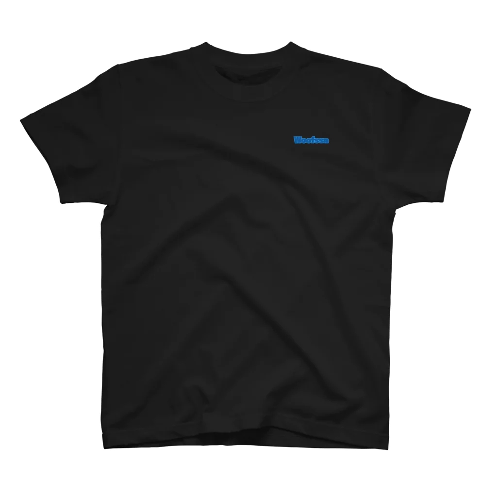 Woofssn™︎のwoofssn blue font  ワンポイントTシャツ