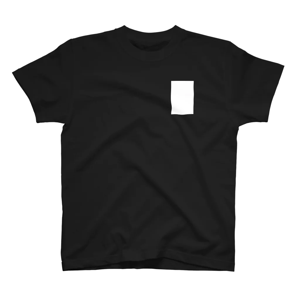 ReTABA店の色紙の余白君 One Point T-Shirt