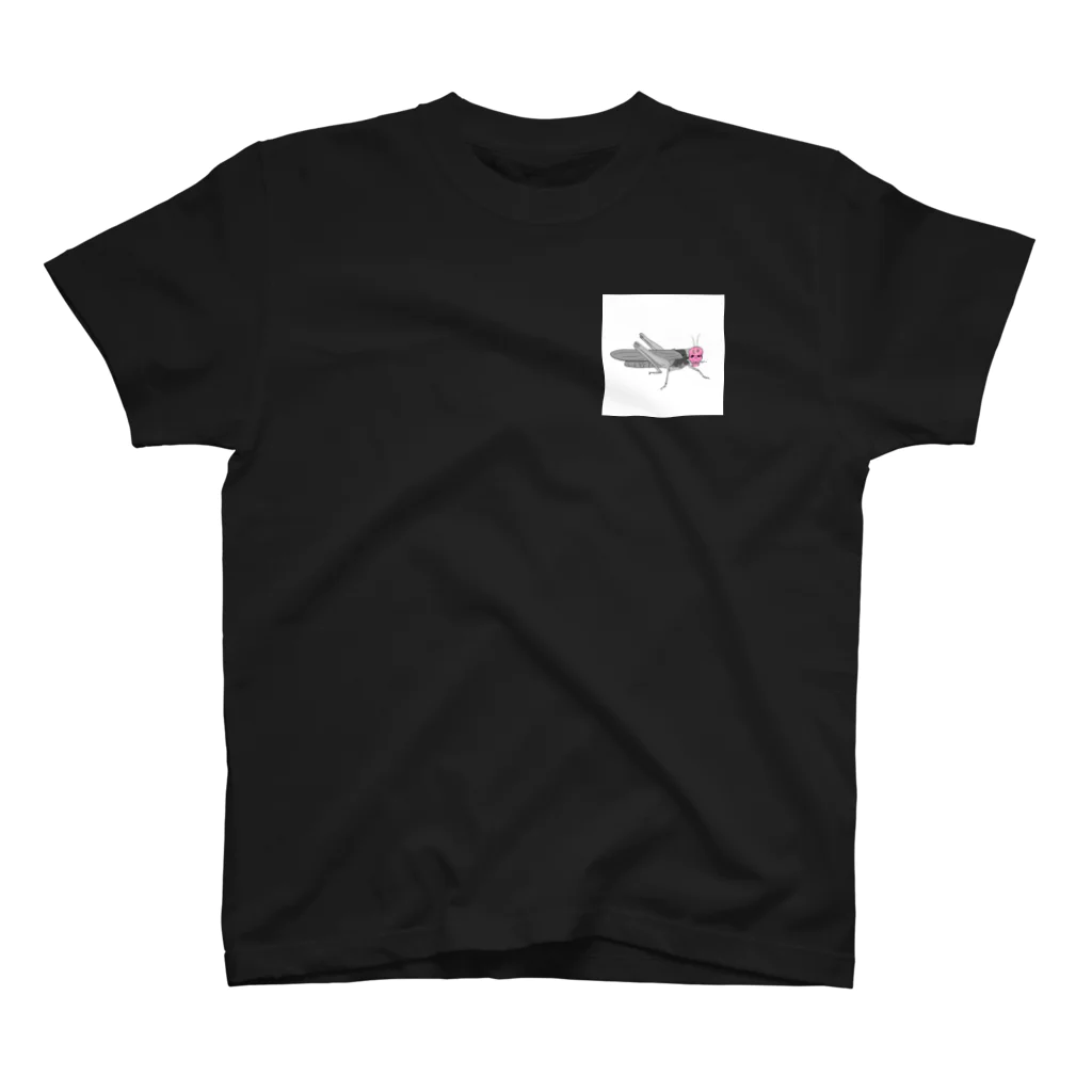 スナック園芸のいろいろ。のナイトメアバッタグッズ ワンポイントTシャツ