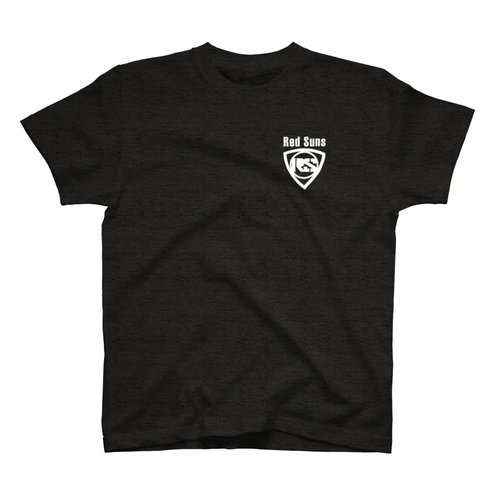 Igatti_shopのRedSuns白抜き文字 One Point T-Shirt