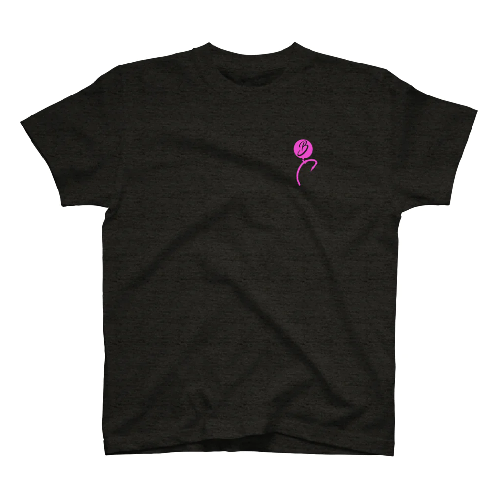 BlackWidowのHook-Logo-Magenta ワンポイントTシャツ