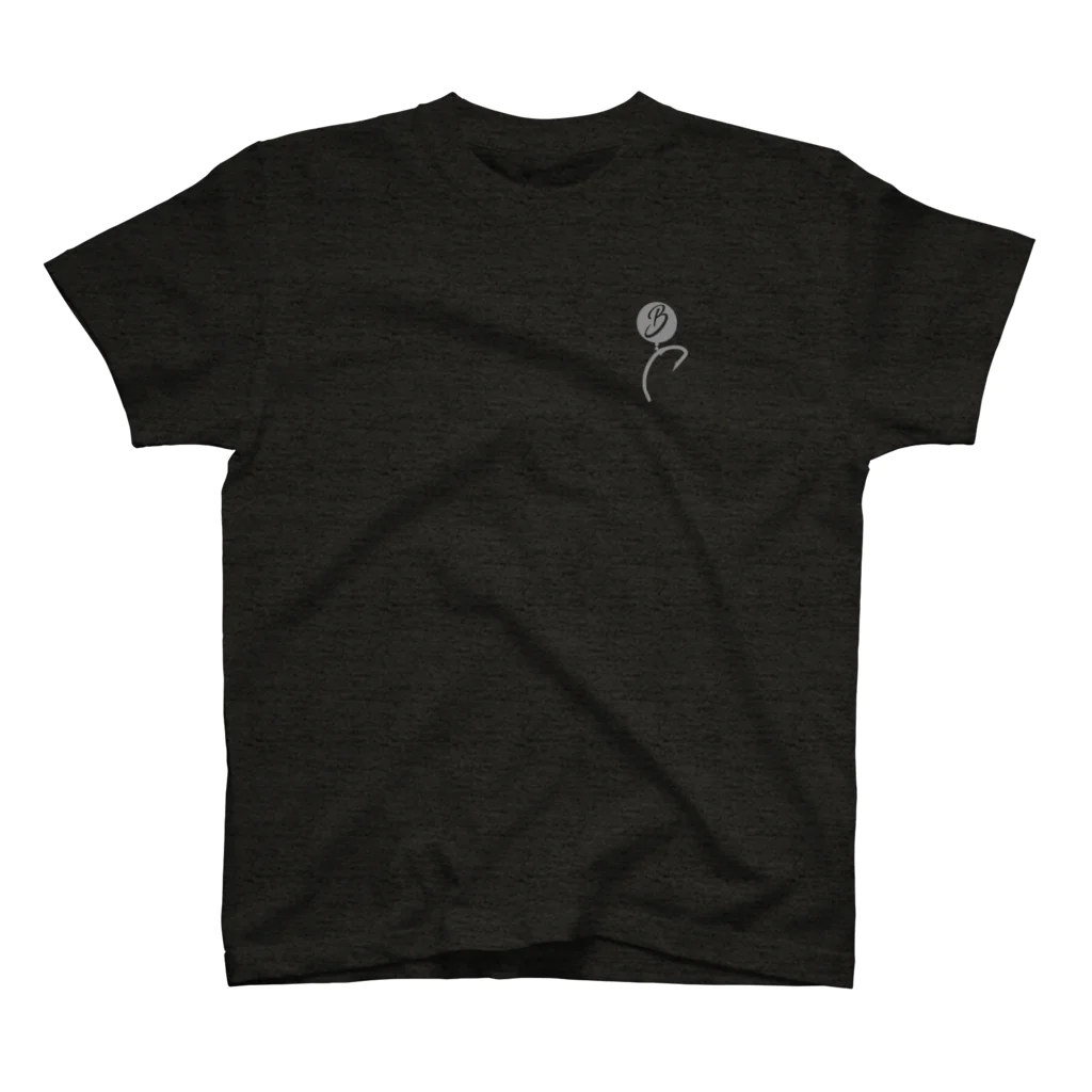 BlackWidowのHook-Logo-Gray ワンポイントTシャツ