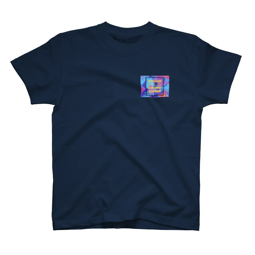 insparation｡   --- ｲﾝｽﾋﾟﾚｰｼｮﾝ｡のsquare One Point T-Shirt