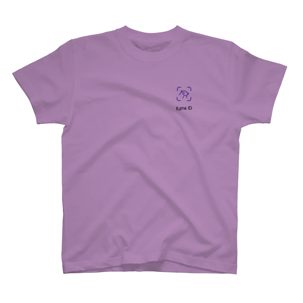 grandeviolaDESIGNのFaceID顔認証ならぬ熊認証！！！ One Point T-Shirt