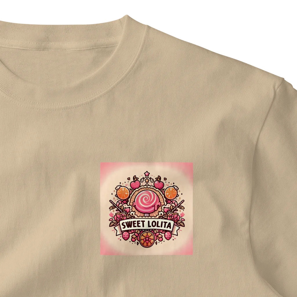 まんまるちゃんの🎀Sweet Lolita🎀 ワンポイントTシャツ